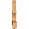 Ekena Millwork Davenport Rough Sawn Timber Gable Bracket, Western Red Cedar, 72"W x 30"H x 4"D x 4"F, 10/12 Pitch GBW072X30X0404DAV00RWR - alternate 3